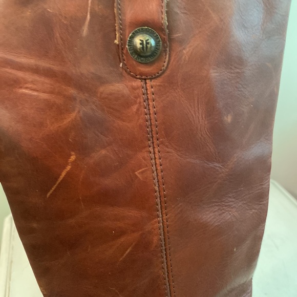 Frye brown leather high boots - Picture 13 of 16